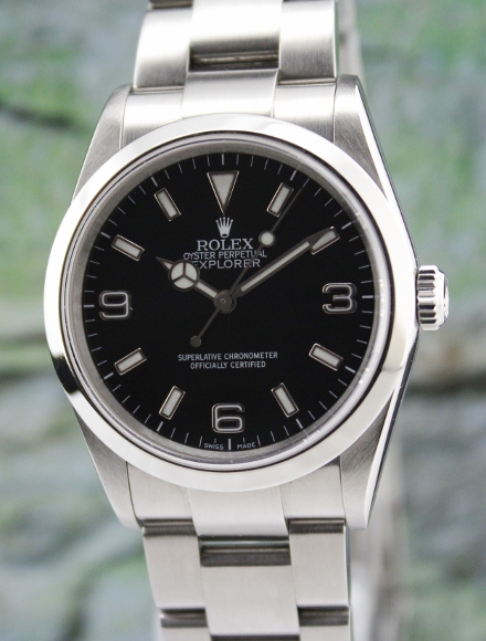 (image for) A ROLEX MEN STAINLESS STEEL OYSTER PERPETUAL EXPLORER / 114270